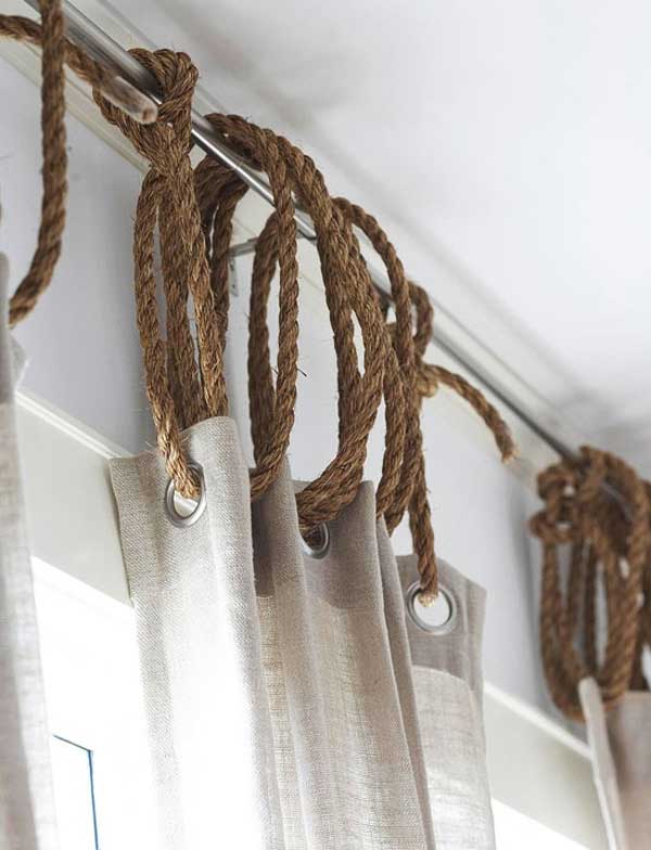 Country curtain rings